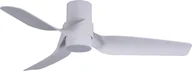 Wentylatory sufitowe - Energooszczędny wentylator sufitowy z oświetleniem LED i pilotem Nautica White 132 cm - miniaturka - grafika 1