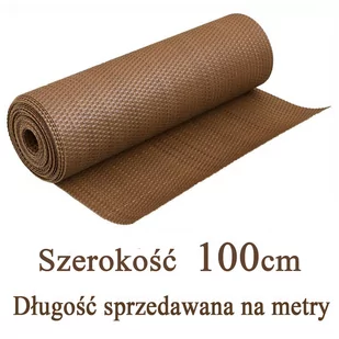 Mata,osłona balkonowa z technorattanu, kolor miodowy, szerokość 1,00 m - Parawany - miniaturka - grafika 1