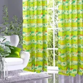 Firany i zasłony dla dzieci - Komplet zasłon dziecięcych KAMELEON zieleń (150x250cm)x2 (150x250 cm) x 2 - miniaturka - grafika 1