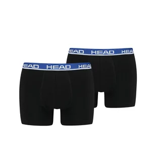 HEAD BOKSERKI MĘSKIE BASIC BOXER 2P BLACK 701202741 008 M - Majtki męskie - miniaturka - grafika 1