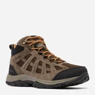 Buty trekkingowe męskie - Buty trekkingowe męskie Columbia Redmond III Mid Waterproof 1940581232 44.5 (11.5US) Ciemnobrązowe (195981543919) - miniaturka - grafika 1