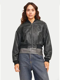 JJXX Kurtka z imitacji skóry Tora 12262126 Czarny Regular Fit - Kurtki damskie - miniaturka - grafika 1