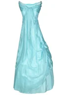 Sukienki - Sukienka FSU034 TURKUSOWY - Fokus - miniaturka - grafika 1