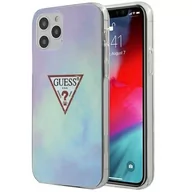 Etui i futerały do telefonów - Guess GUHCP12LPCUMCGC02 iPhone 12 Pro Max 6,7" niebieski/blue hardcase Tie & Die Collection - miniaturka - grafika 1