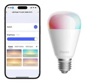 Systemy inteligentnych domów - Aqara LED Bulb T2 Inteligentne żarówki Bluetooth/Zigbee 10,5 W - miniaturka - grafika 1