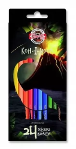 Koh-I-Noor Kredki 3594 Dino 24 kolory - Kredki, ołówki, pastele i pisaki - miniaturka - grafika 2