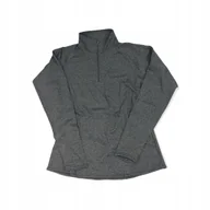Bluzy damskie - Szara bluza sportowa damska rękaw SPORT-TEK L - miniaturka - grafika 1