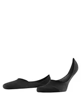 Koszulki męskie - FALKE Mężczyźni Stopki Step Medium Cut M IN Zrównoważona Bawełna niewidoczne jednokolorowe 1 Para, Czarny (Black 3000), 45-46 - miniaturka - grafika 1