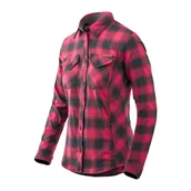 Odzież taktyczna i umundurowanie - Koszula damska Helikon-Tex Marigold - Coral Crimson Checkered L - miniaturka - grafika 1