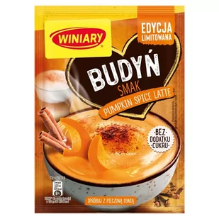 Winiary Budyń smak pumpkin spice latte 35 g - Budyń - miniaturka - grafika 1