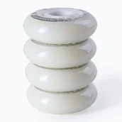 Akcesoria do skatingu - Kółka do rolek Rollerblade Moonbeams Led Wheels 72 mm/82A 4 szt. white - miniaturka - grafika 1