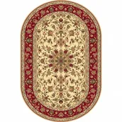 Dywany - Dywan FD Standard SAMIR krem owal - miniaturka - grafika 1