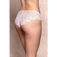 Majtki damskie - Figi damskie z miękkiej białej koronki Easy 410L Lormar - miniaturka - grafika 1