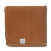 Koce i narzuty dla dzieci - Jollein - Kocyk Bawełniany 75 X 100 Cm Tog 1.0 Caramel - miniaturka - grafika 1