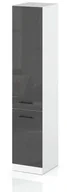 Szafki kuchenne - Słupek Kuchenny Stojący 40cm Szafka Kuchenna S40 Spremium Szary Połysk - miniaturka - grafika 1