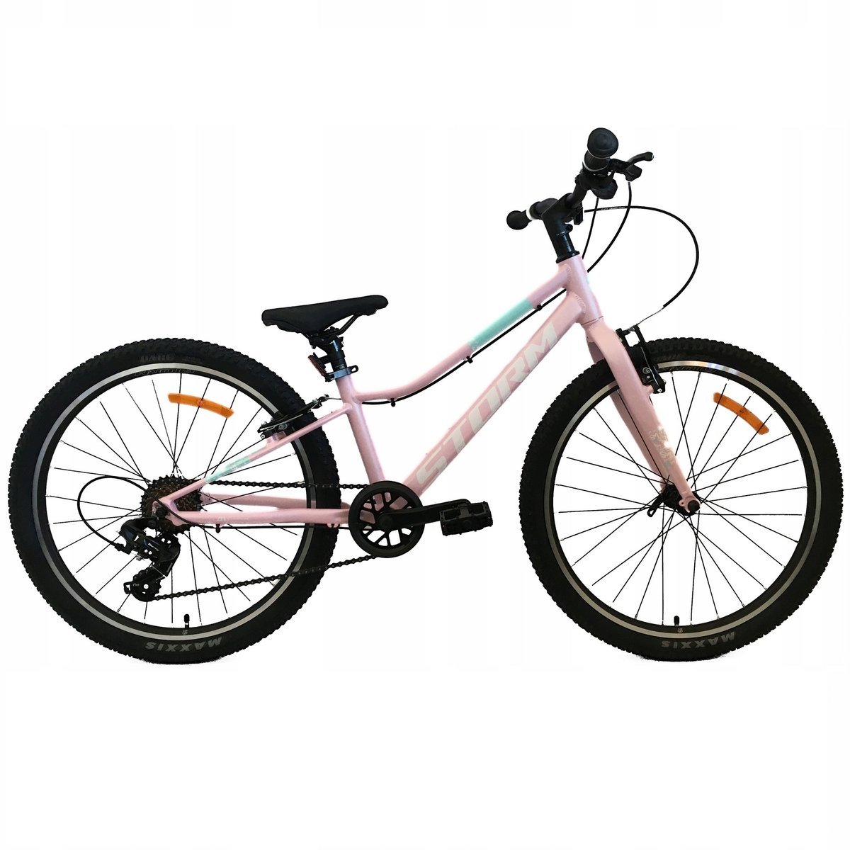 ROWER dla DZIEWCZYNKI STORM MTB GÓRSKI 24 CALI SHIMANO BELLA RAMA 11 2025