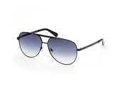 Okulary przeciwsłoneczne - Okulary GUESS GU00027-6102W. Okulary przeciwsłoneczne, Kolor czarny. Mężczyzna. - miniaturka - grafika 1