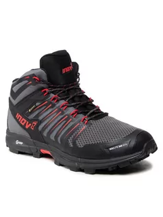 Buty zimowe męskie - Inov-8 Trekkingi Roclite G 345 Gtx GORE-TEX 000802-GYBKRD-M-01 Szary - grafika 1