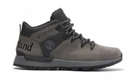 Botki męskie - 42 Buty męskie skórzane szare Timberland Mid Waterproof TB0A6D71EL81 - miniaturka - grafika 1