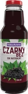 Naturavena NaturaVena Sok z Czarnego Bzu 750ml - Soki i napoje niegazowane - miniaturka - grafika 1