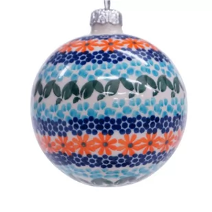 Ceramiczna bombka duża Ceramika Bolesławiec - Bombki Ceramiczna bombka duża Ceramika Bolesławiec - Bombki - miniaturka - grafika 1