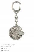Breloki - Leonberger Brelok do kluczy Breloczek posrebrzany - miniaturka - grafika 1