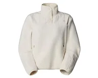 Bluzy damskie - THE NORTH FACE Damska bluza Cragmont 1/4 Snap, White Dune, M - miniaturka - grafika 1