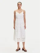 Sukienki - YAS Sukienka letnia Lifa 26037183 Biały Regular Fit - miniaturka - grafika 1