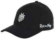 Czapki i chusty sportowe męskie - Czapka z daszkiem, kolor czarny, bawełna, Rick and Morty, rozmiar 56 cm - miniaturka - grafika 1