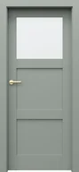 Drzwi wewnętrzne - Porta Drzwi Wewnętrzne Z Szybą Grande B.1 Lakier Szałwia - miniaturka - grafika 1