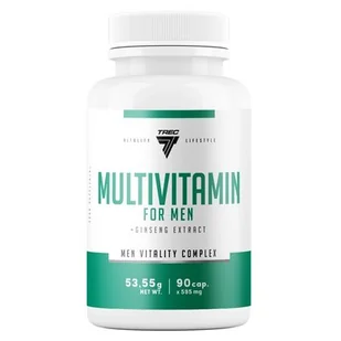 TREC Multivitamin For Men 90caps - Witaminy i minerały dla sportowców - miniaturka - grafika 1