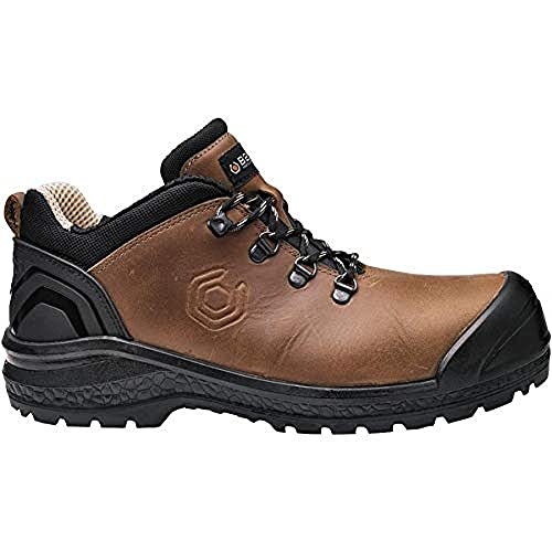 Base 1 buty ochronne brązowe czarne 47