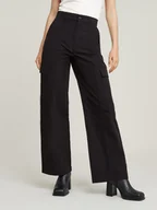 Spodnie damskie - G-Star Bojówki w kolorze czarnym - miniaturka - grafika 1