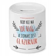 Skarbonki - Skarbonka Dla Glazurnika na Urodziny na Prezent z Nadrukiem ze Zdjęciem - miniaturka - grafika 1