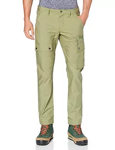 Jack Wolfskin Jack Wolfskin Męskie spodnie Lakeside Khaki 48 1505372-251-48 (U Small 33/32) - Spodenki męskie - miniaturka - grafika 1