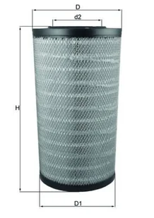 Knecht Filtr powietrza LX 3753 LX 3753 - Filtry powietrza - miniaturka - grafika 1