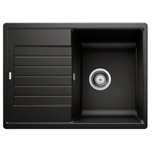 Blanco Zlew ZIA 45S Compact Czarny odwracalny 526009 - Zlewozmywaki - miniaturka - grafika 1