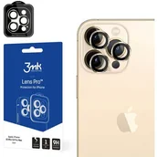 Pozostałe akcesoria do telefonów - 3mk Osłona na aparat Lens Protection Pro 1 zestaw dla iPhone 13 Pro/ 13 Pro Max, złota - miniaturka - grafika 1
