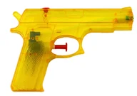 Zabawki militarne - Pistolet Na Wodę Mały Plastikowy Żółty 15 cm x 10,5 cm - miniaturka - grafika 1