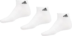 Adidas Skarpety adidas Thin and Light Ankle Socks 3P białe HT3468 34-36 - Skarpety termoaktywne - miniaturka - grafika 1