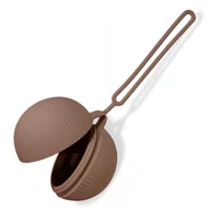 Smoczki uspokajające - Nuuroo silikonowy pojemnik na smoczek hermetyczny Camille Chocolate Malt - miniaturka - grafika 1