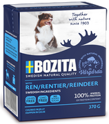 Bozita Dog Naturals :Renifer w galarecie 370g