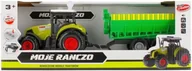 Samochody i pojazdy dla dzieci - Traktor z akcesoriami baterie + oświetlenie Moje Ranczo 35x13x11 Mega Creative 487468 - miniaturka - grafika 1