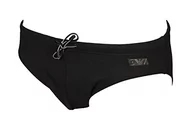 Kąpielówki męskie - Emporio Armani Swimwear Men's Emporio Armani Black Label Swim Briefs, 56, czarny - miniaturka - grafika 1