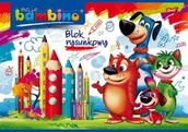 Szkolne artykuły papiernicze - Moje Bambino - Blok rysunkowy A4 20 kartek - miniaturka - grafika 1