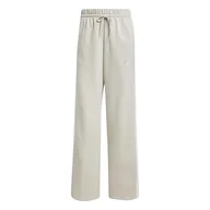 Spodnie rowerowe - adidas Kobiety ESSENTIALS 3-STRIPES OPEN HEM FLEECE PANTS, wonder alumina/white, S - miniaturka - grafika 1