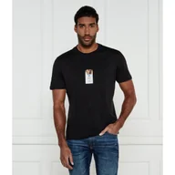 Koszulki męskie - HUGO T-shirt Dilesses Loose fit - miniaturka - grafika 1