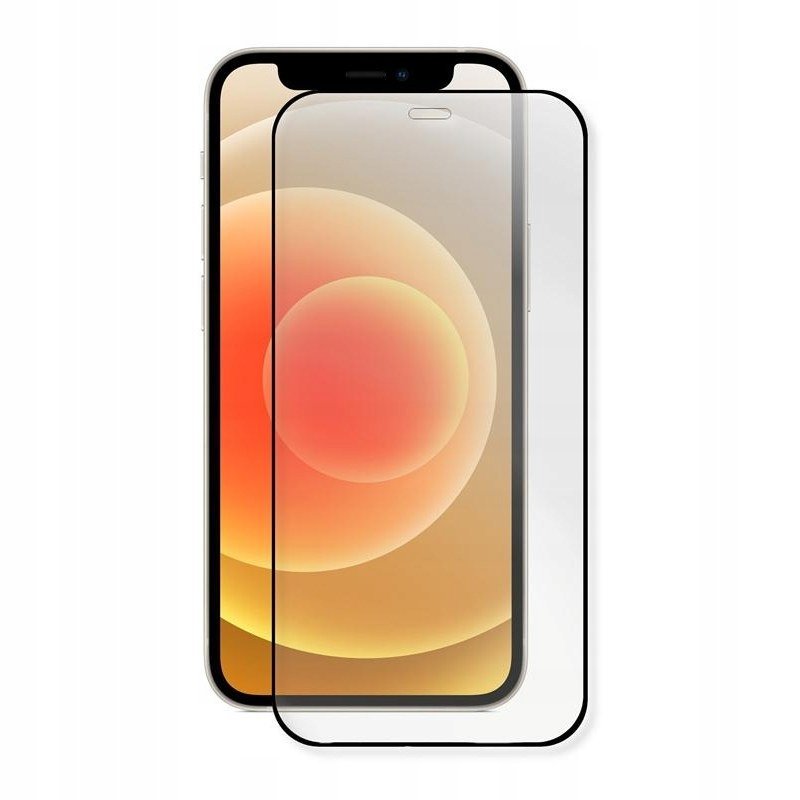 9H Szkło Hartowane Do Iphone 12 Mini Full 6D Cf Cz Szkiełko Ochronne Szybka Hartowana Na Ekran