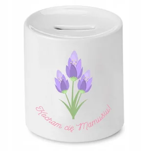 SKARBONKA DLA MAMY MATKI KOCHAM CIĘ MAMO PREZENT z Nadrukiem ze Zdjęciem + Opakowanie na prezent (wzór 01) - Skarbonki SKARBONKA DLA MAMY MATKI KOCHAM CIĘ MAMO PREZENT z Nadrukiem ze Zdjęciem + Opakowanie na prezent (wzór 01) - Skarbonki - miniaturka - grafika 1