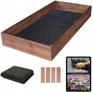 Skrzynie na Warzywa WARZYWNIAK Impregnowany RABATA Inspekt EKO + Poradnik - Szklarnie ogrodowe - miniaturka - grafika 1